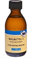 Malemiddel 1, 200ml, tørringsretarder, langsomt tørrende